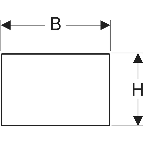 Geberit Sigma Abdeckplatte kundenspez.