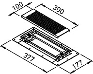 Helios FRS-BGS 1 Boden-Gitter-Set für Multi-Boden-Kasten
