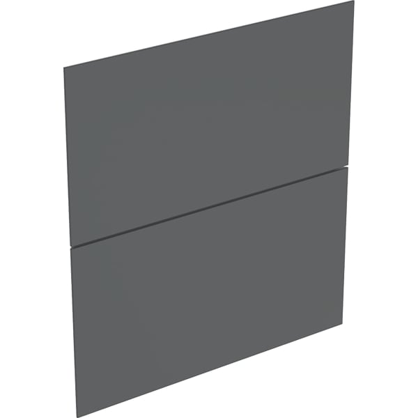 Geberit Set Schubl.-Frt für ONE Seitenschrank zwei Schubl., B:45cm, lava