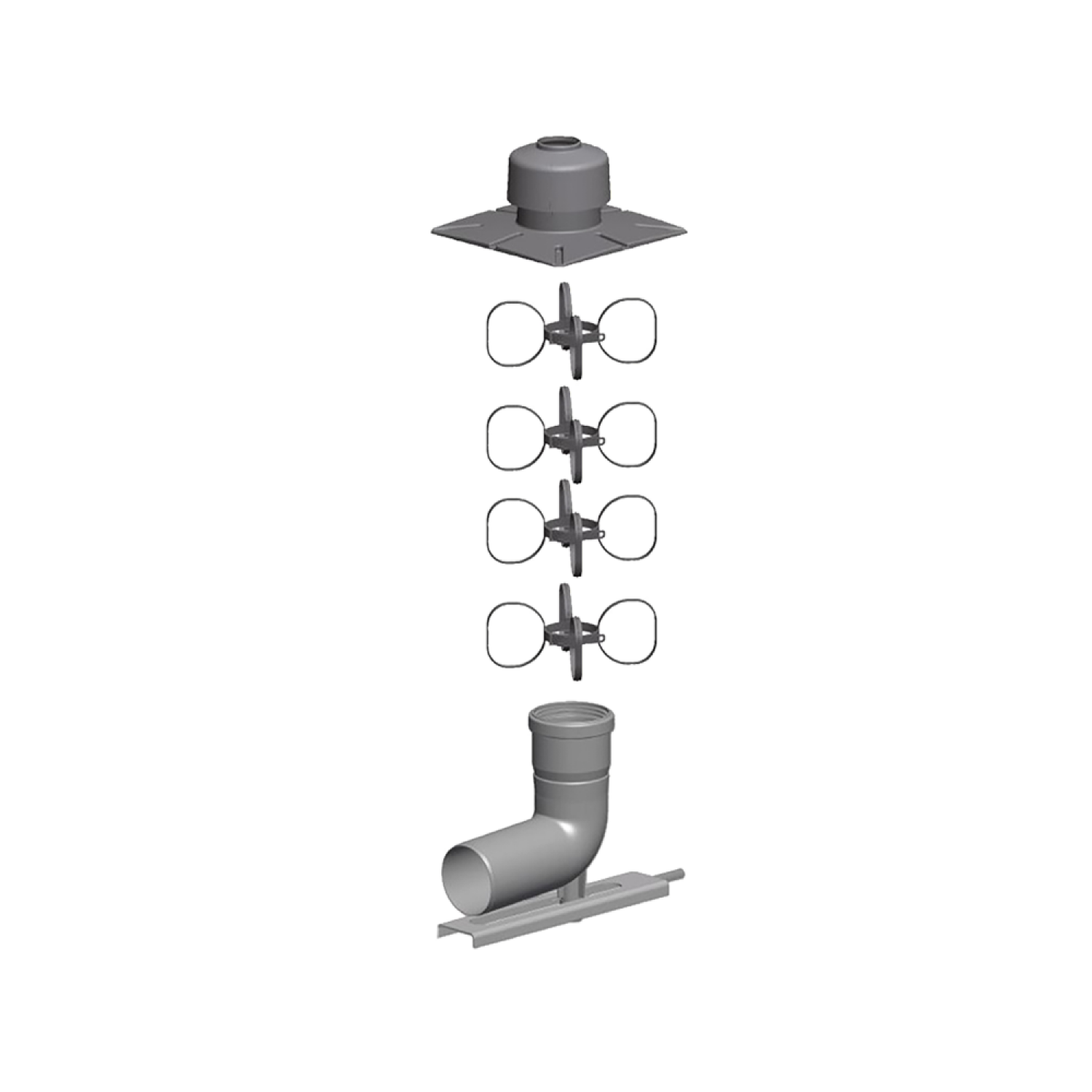 MHG Basis-Set DN 100, Schacht