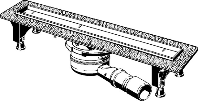 Viega Duschrinne Advantix 4983.20 in 750mm Edelstahl