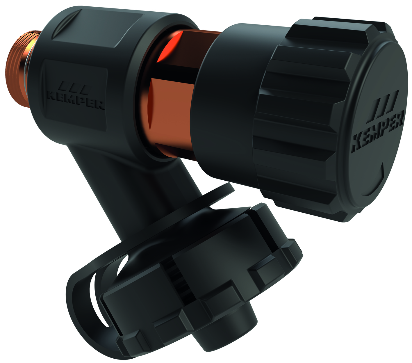 KEMPER Entleerventil, RG AG, G1/4, DN8
