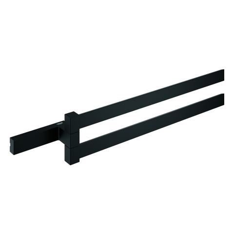 GROHE Doppel-Handtuchhalter Selection Cube 102280 2-armig 400mm phantom black GROHE Doppel-Handtuchhalter Selection Cube 102280 2-armig 400mm phantom black