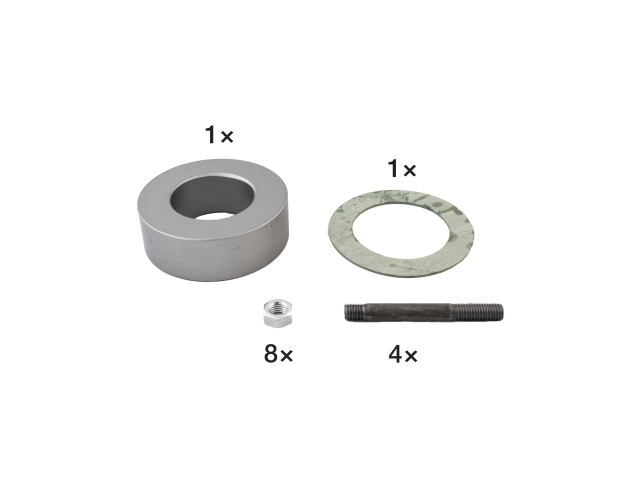BIRAL Zubehör HLKKS Zwischenstück Z51, DN65, 40mm