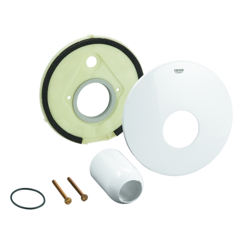 GROHE Rosette 46904 moon white