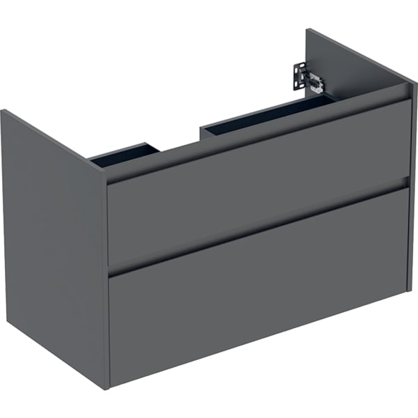Geberit Unterschrank für MWT, 2 Schubladen B:100cm, lava matt