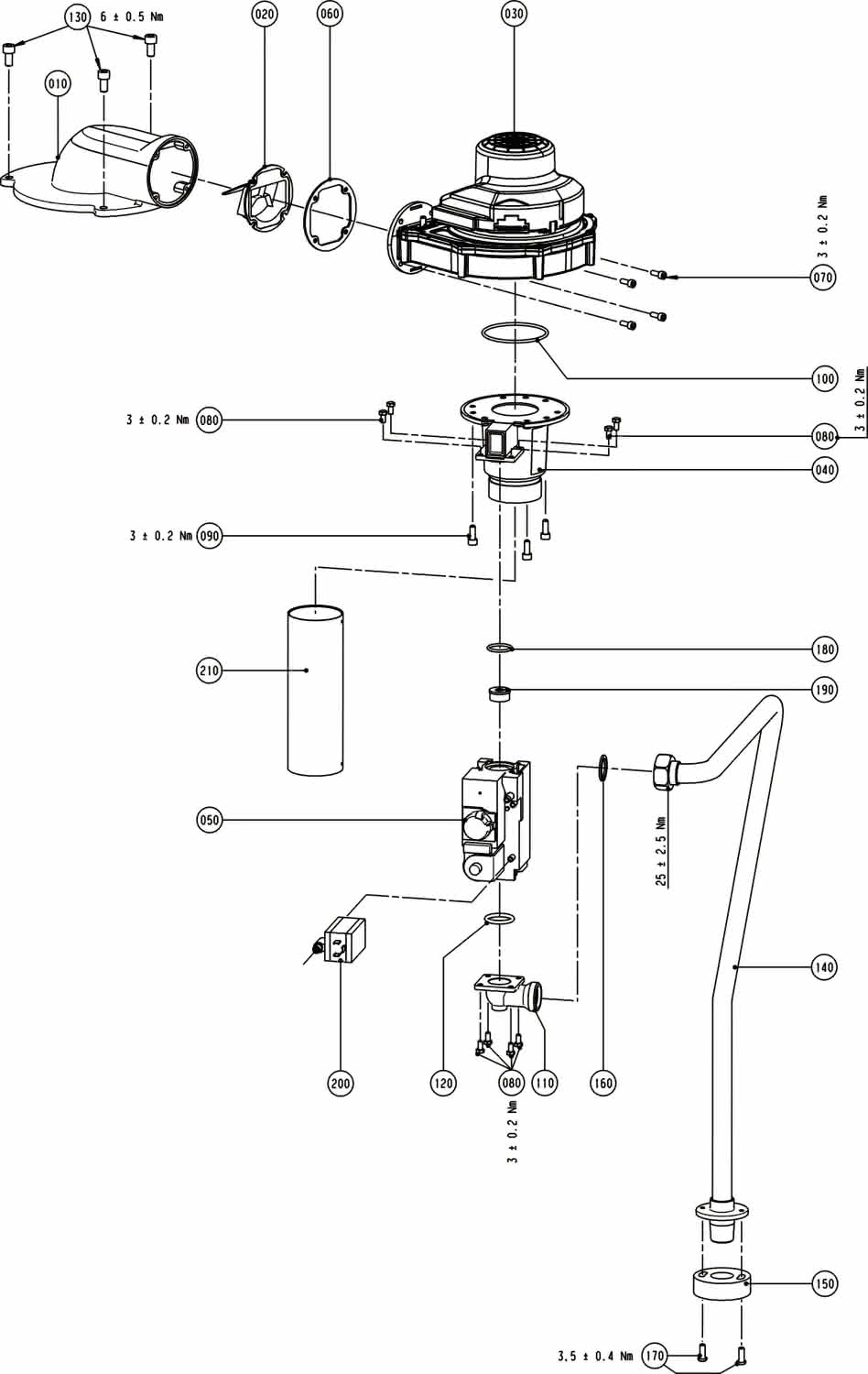 Wolf Gasbrennwert-Heiztherme CGB-2-100 Ausführung Erdgas E