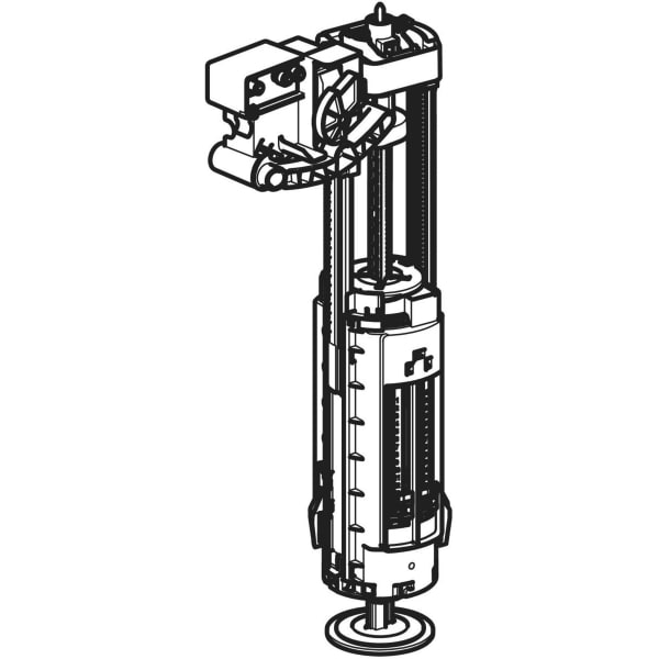 Geberit Spülventil mit Servomechanismus 12 V f. Geberit AquaClean Mera Classic SWC Geberit Spülventil mit Servomechanismus 12 V f. Geberit AquaClean Mera Classic SWC