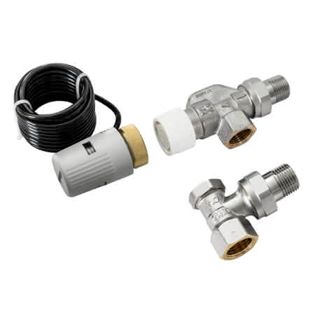KM Ventilkit f. Katherm HK, 2-Lt. voreinstellbar, mit Antrieb 24 V
