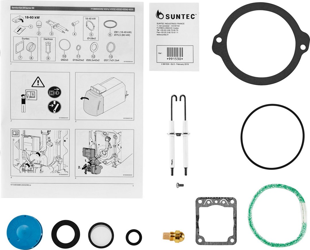 BOSCH Ersatzteil TTNR: 7736604324 Service-Set BE 49kW everp