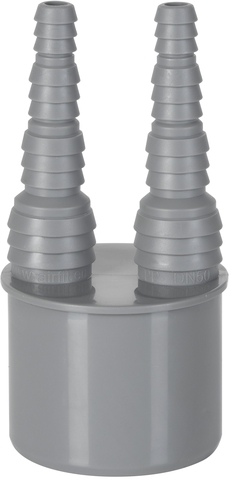 airfit Doppelschlauchnippel DN 50 2 x 8,3-20,5 mm