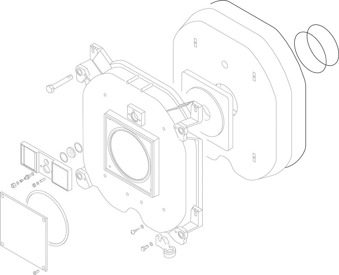 BOSCH Ersatzteil TTNR: 63015444 Brennertür GE515 everp