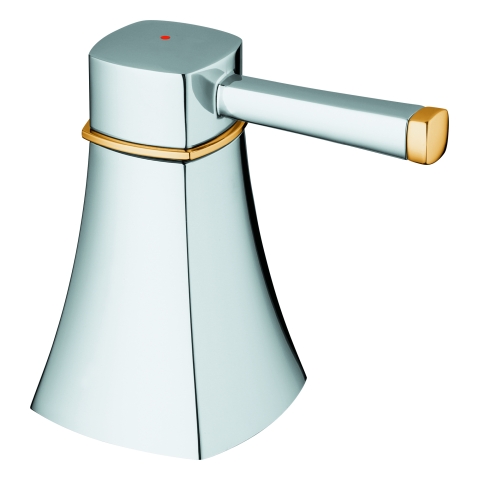 GROHE Griff 48198 Markierung rot für Grandera chrom/gold GROHE Griff 48198 Markierung rot für Grandera chrom/gold