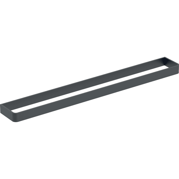 Geberit Handtuchhalter für Badmöbel 42,4x1,9x4,9cm, schwarz matt