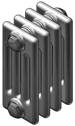 ZE Element-Heizkörper Charleston 4180-22 1800x136x1012 RAL 9016, AB 1270/7610