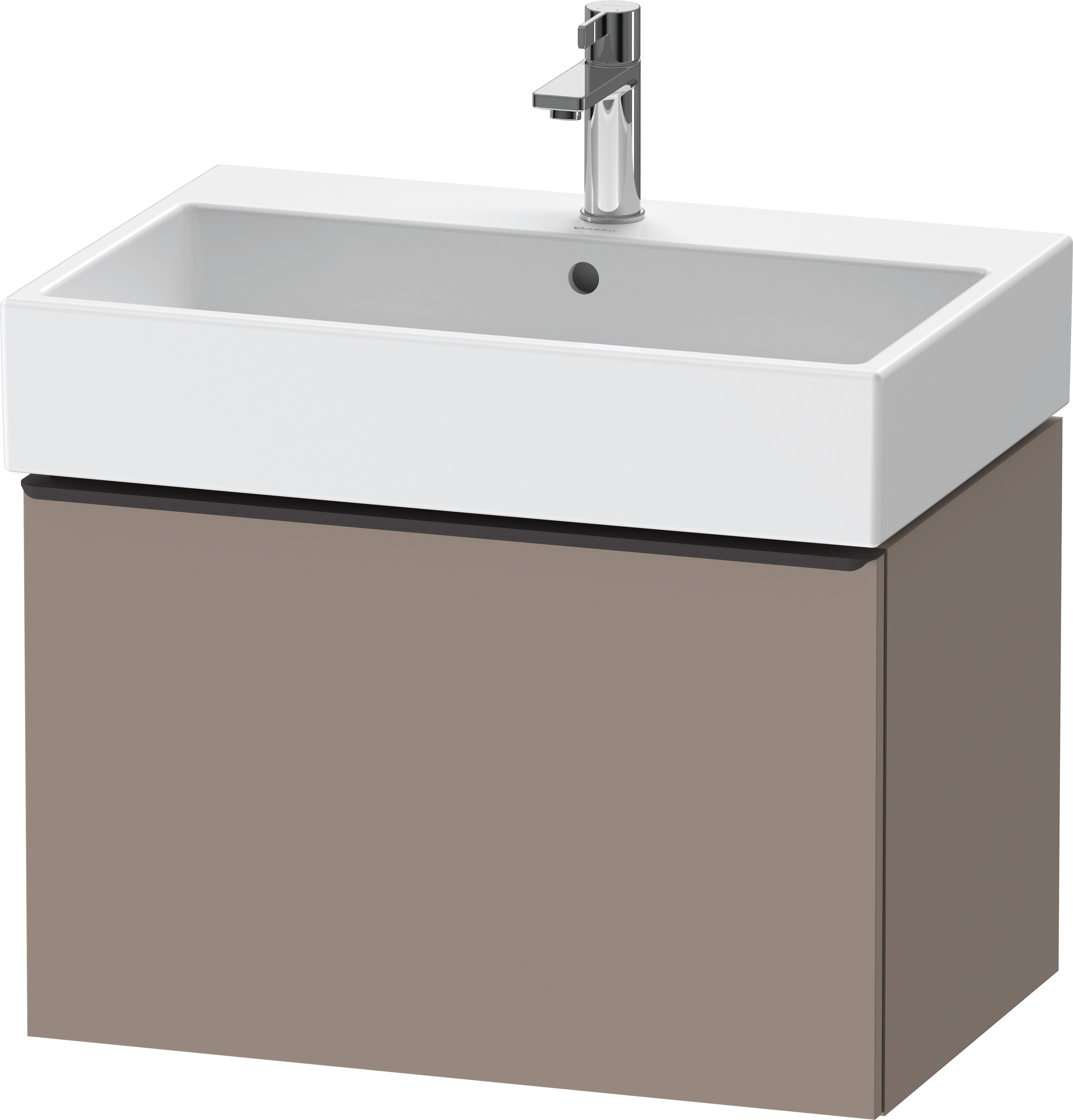 Duravit D-Neo WTU,Wdh,Ausz:1,Gr:Diamant Schw. 684x442x440mm,Basalt Matt, Dekor