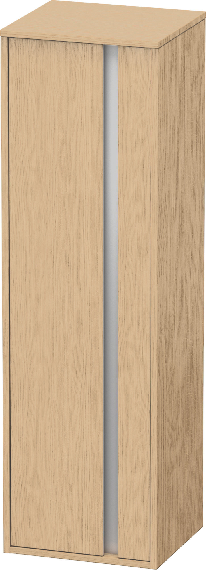 Duravit Hochschrank Ketho 360x400x1320mm 1 Tür, TA links, Eiche Natur