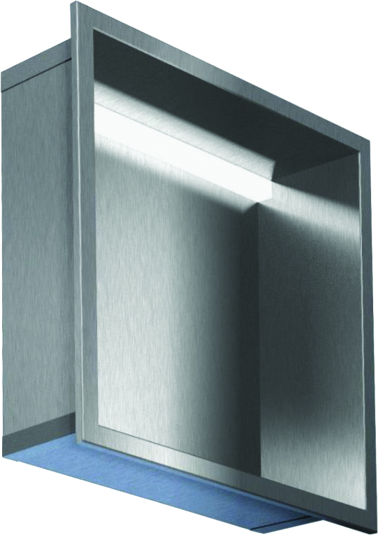 AS UP Ablage mit LED-Beleuchtung TROCKEN 60 x 30 x 15 cm AS UP Ablage mit LED-Beleuchtung TROCKEN 60 x 30 x 15 cm