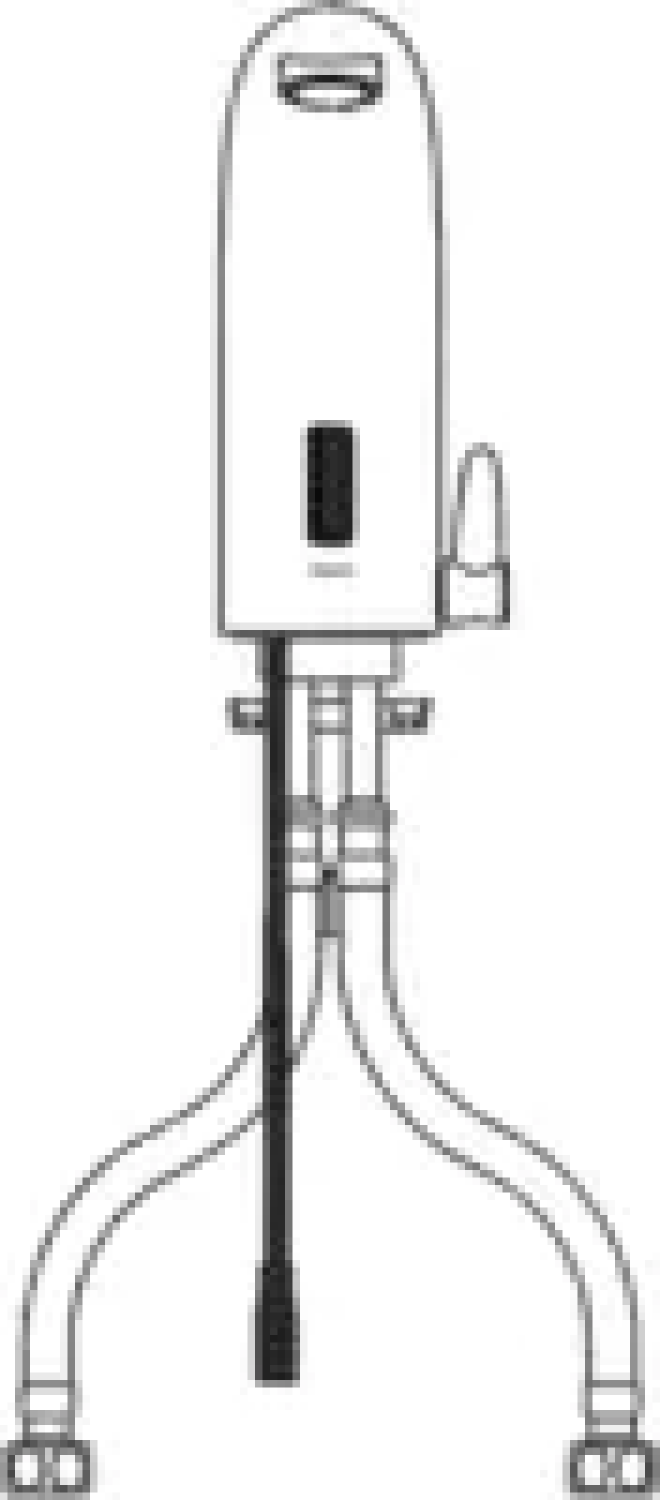 Armatur Saniline Dolphin 2 Kalt-/Warmwasser Netz
