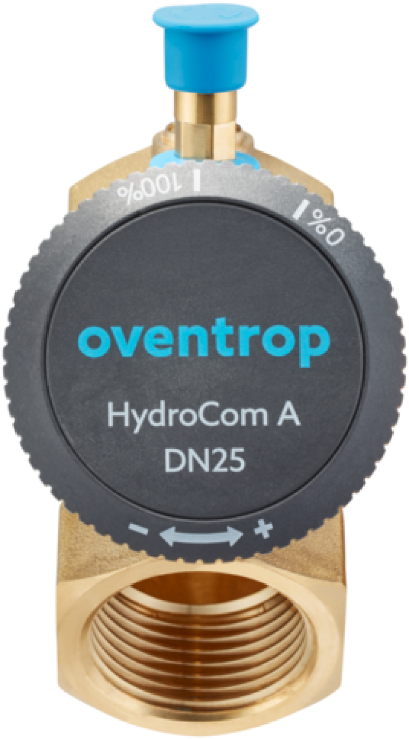 Strangabsperrventil HydroCom A PN16 DN25, Rp1 IG, HydroPort, EZB