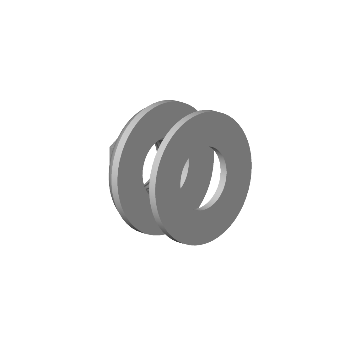 DO Befestigung mit Dichtungen ERSATZTEILE 04231001001 D 45 mm, 1/2"