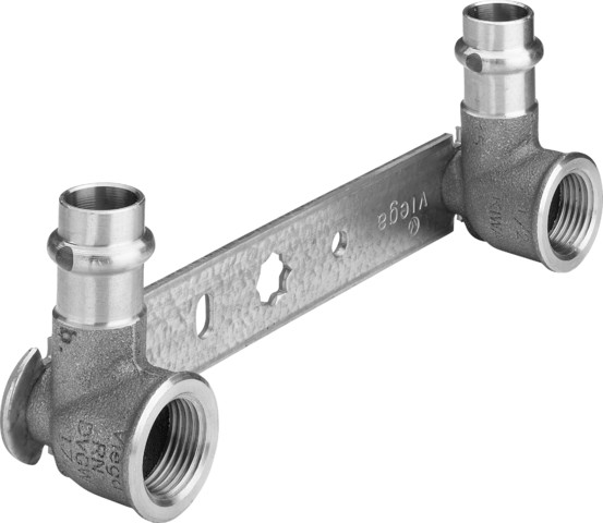 Viega Montageeinheit mit SC Sanpress 2222.05in15mmxRp1/2x150mm Siliziumbronze
