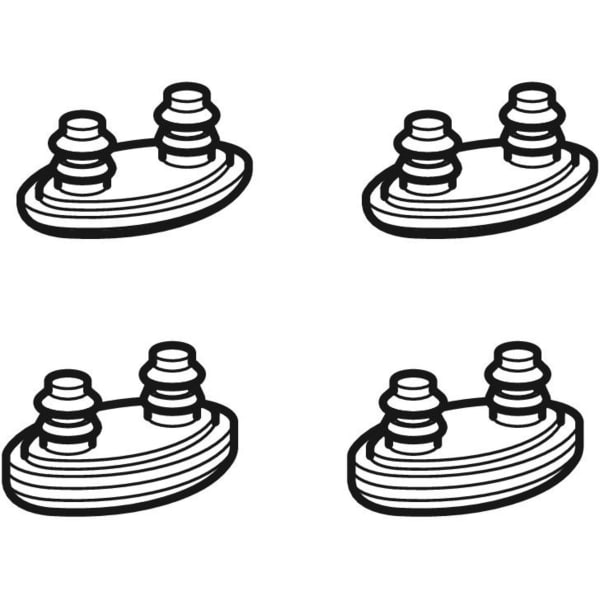 Geberit Set Ausgleichspuffer erhöht f. Sitzr. f. Geberit AquaClean 4000