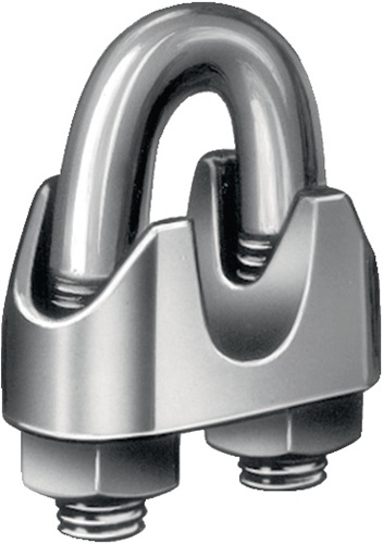 Drahtseilklemme ähnl.DIN 741 Gew.M10 Nenn-Gr.13,0mm verz. Drahtseilklemme ähnl.DIN 741 Gew.M10 Nenn-Gr.13,0mm verz.