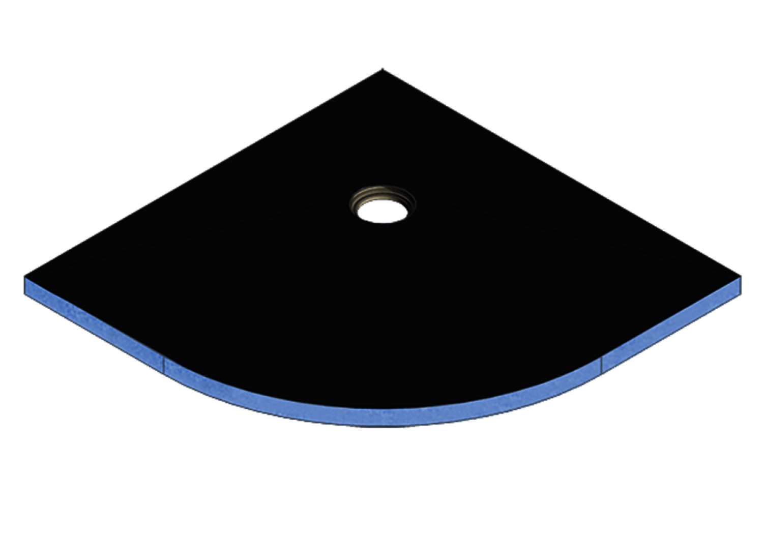 KR Kermi Board Point RXD 090090 L 900 x B 900 x H 40 mm