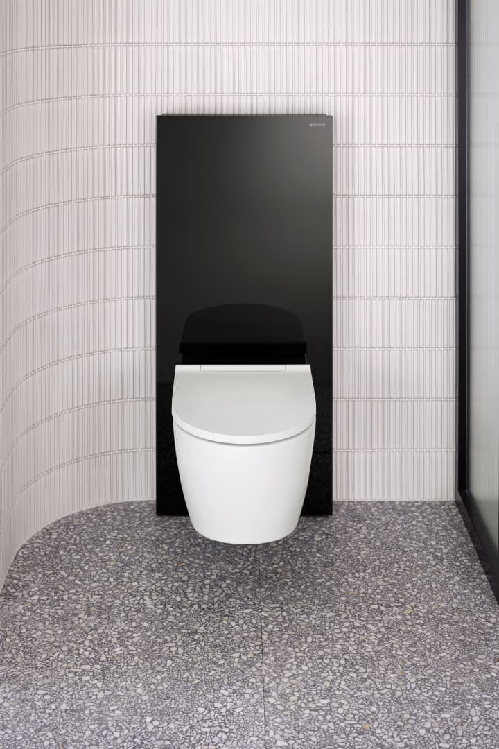 Geberit ONE Set Wand-WC mit WC-Sitz weiß/weiß, KeraTect