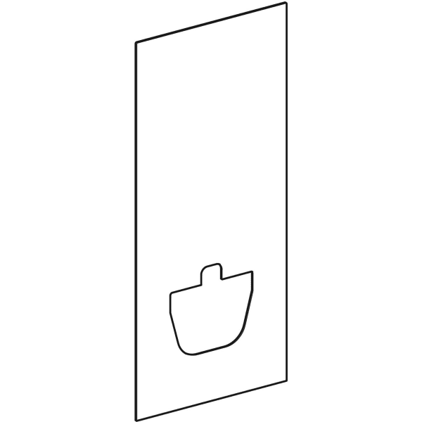 Geberit Frontverkleidung für Geberit Monolith für Wand-WC 114cm Schieferoptik Geberit Frontverkleidung für Geberit Monolith für Wand-WC 114cm Schieferoptik