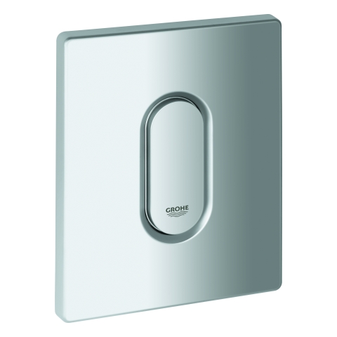 GROHE Abdeckplatte 42380 mit Drucktaste mattchrom GROHE Abdeckplatte 42380 mit Drucktaste mattchrom