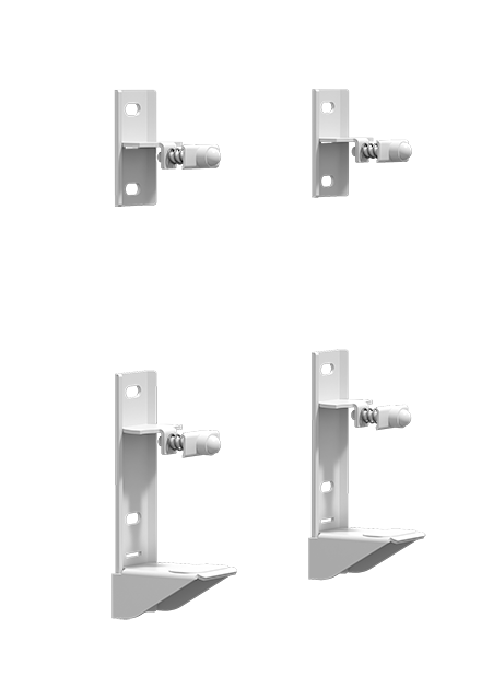 Zehnder Zubehör HDC2T, für Charleston H 701 bis 3000 mm, 8 Stück, Sonderlack