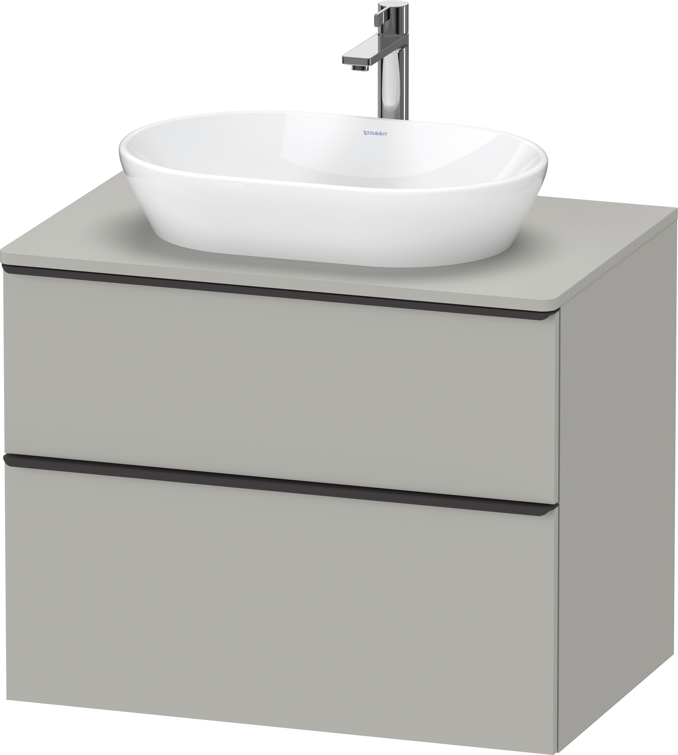 Duravit D-Neo,Kons-WTU,AZ:1,SBK:1,Gr:Dia Schw 800x550x644mm,Wandh,Betongrau Matt,Dek