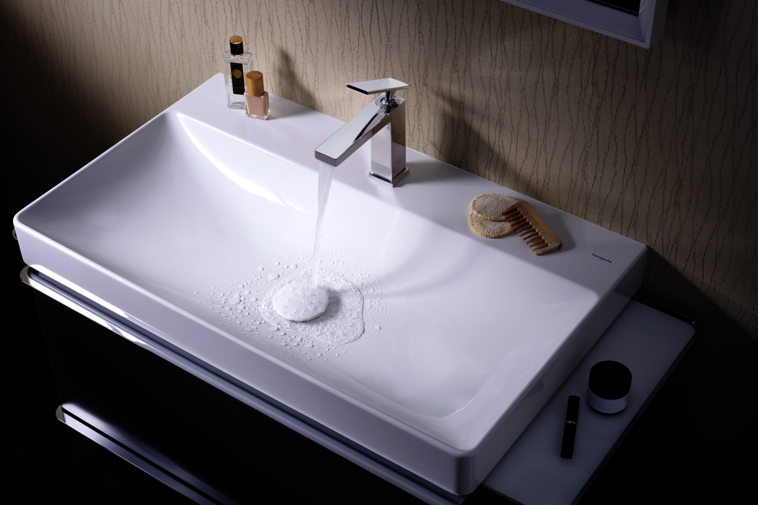 Hansgrohe WTM 110 Tecturis E ohne Ablaufgarnitur chrom