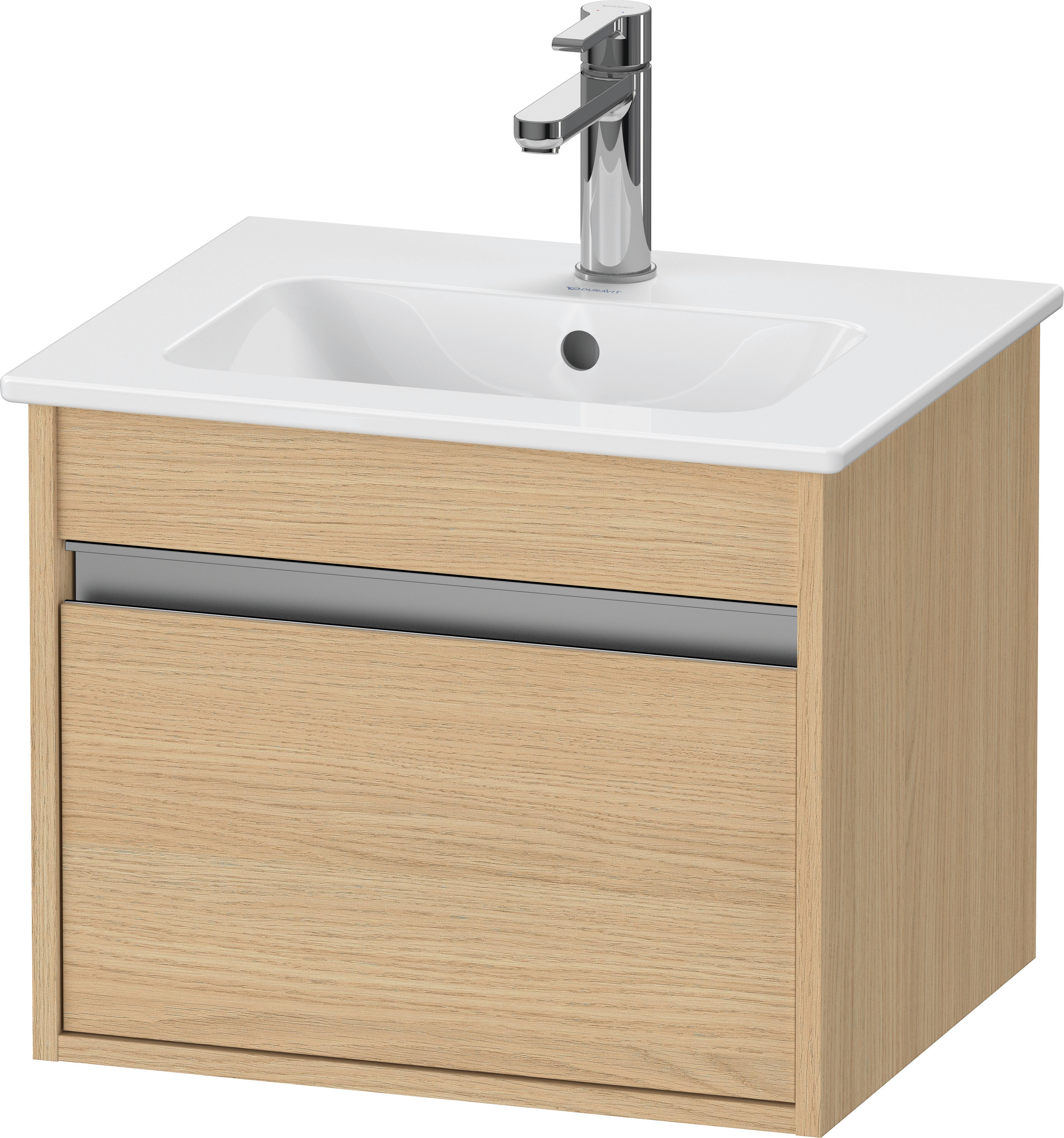 Duravit WTU Ketho 410x500x412mm, 1 Auszug Eiche Natur