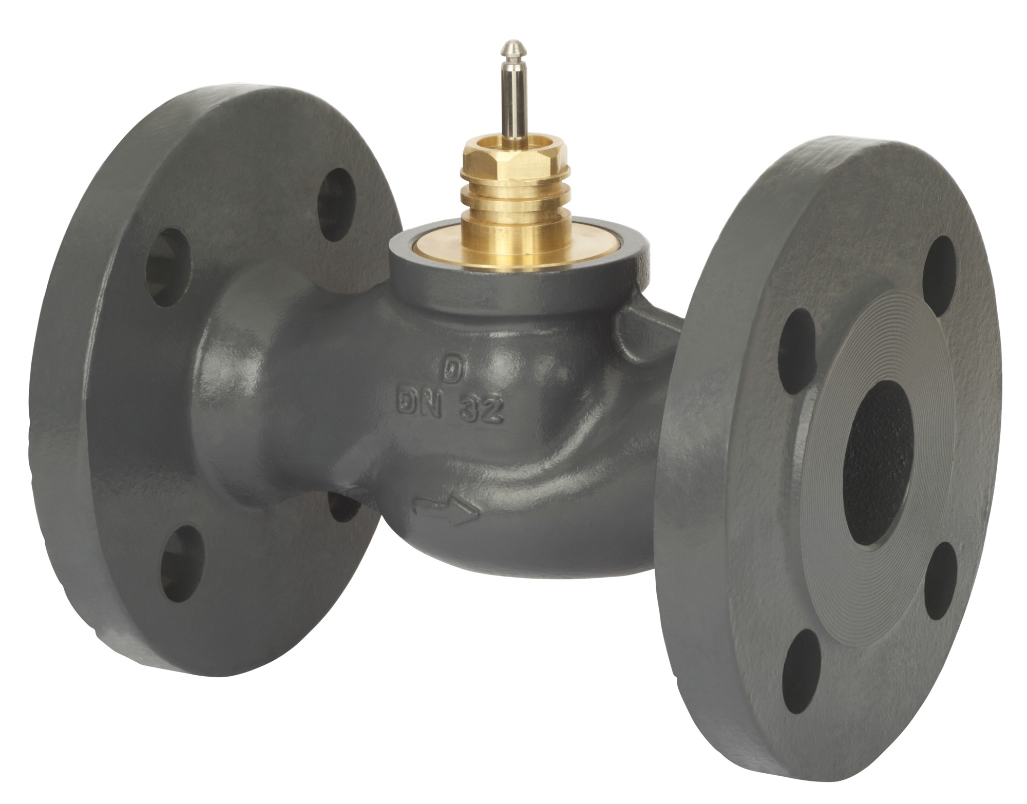 Danfoss Durchgangsventil VF2 DN 15, kvs 1,6, PN16, Flansch