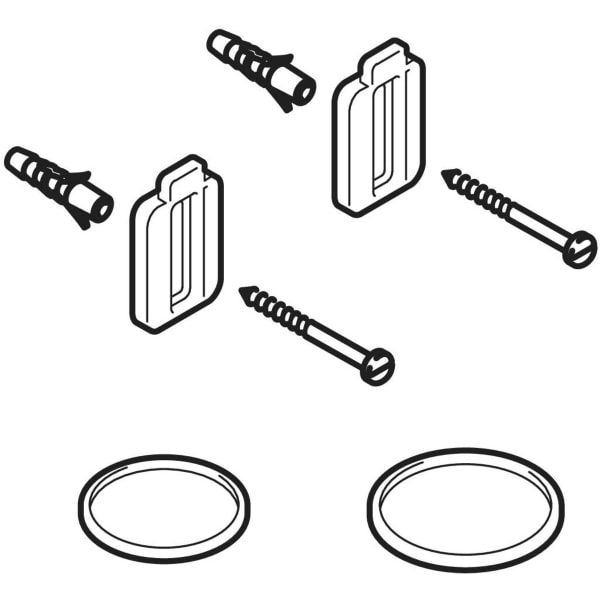 Geberit Befestigungsset zu Geberit AP-Spk hochhängend
