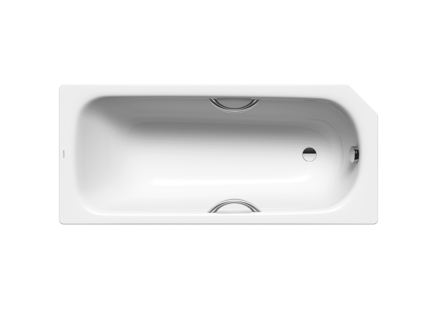 KA BW SANIFORM V1-V4 STAR Mod.332 V3, 1600x700mm,alpinweiß,Perl-Effekt