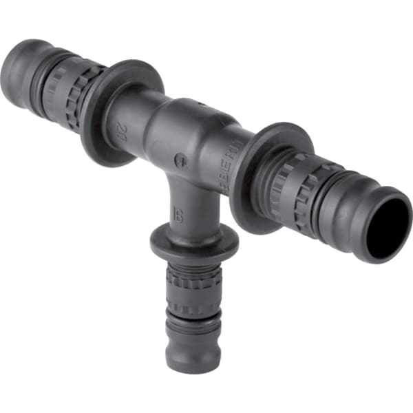 Geberit Mepla T-Stück reduziert PVDF d16-20-16