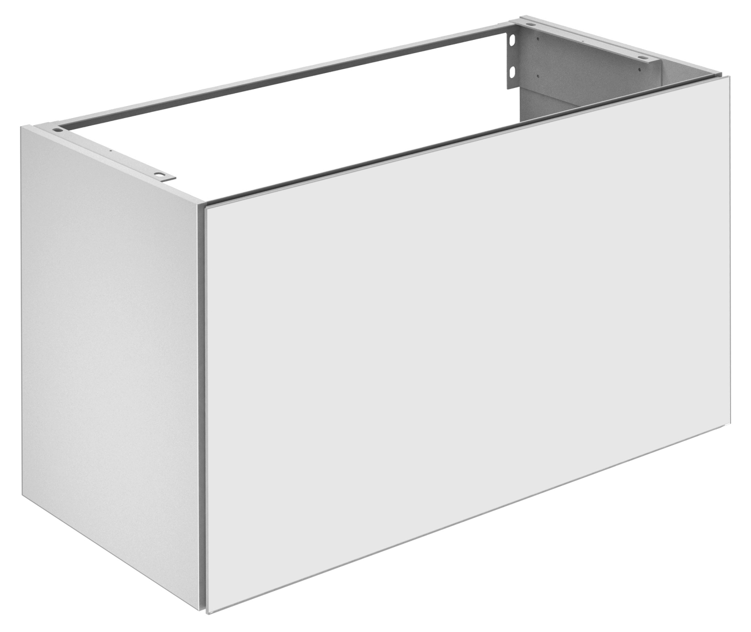 KEUCO WTU X-Line 33172, 1 Auszug, anthrazit/Glas anthrazit, 1000x605x490mm