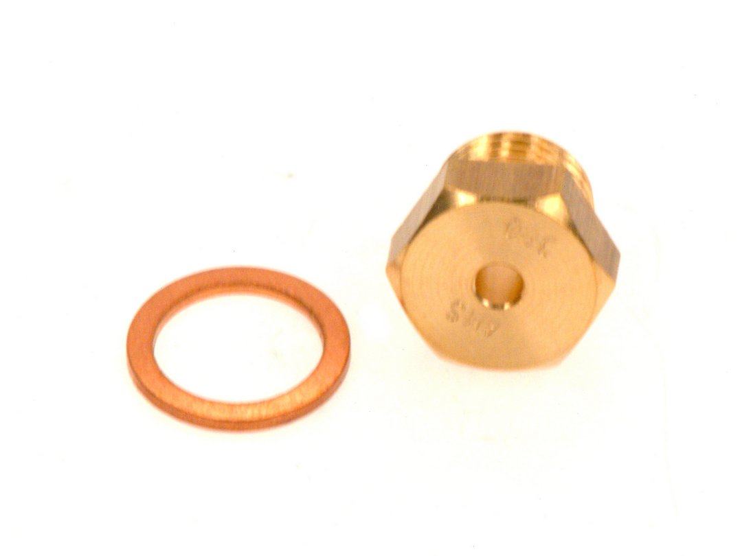 BOSCH Ersatzteil TTNR: 8718589302 Hauptgasdüse d:3,80 Sw16 16lg everp