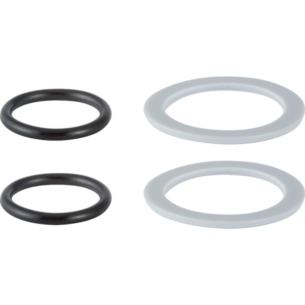 Geberit Mepla Dichtungsset EPDM/PE-LD d16 bestehend aus 2x O-Ring und Scheibe