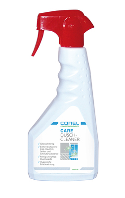 CARE Duschcleaner 500ml Handsprayflasche gebrauchsfertig CONEL CARE Duschcleaner 500ml Handsprayflasche gebrauchsfertig CONEL