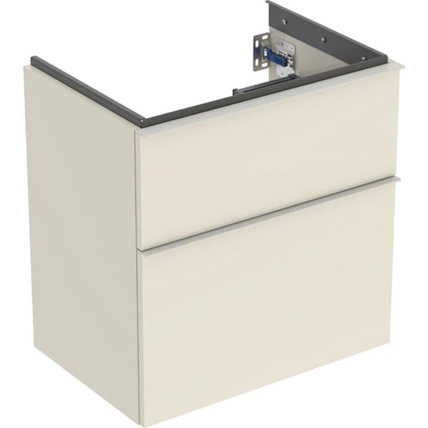 Geberit iCon Unterschrank f. WT, verk. Ausld. 59,2x61,5x41,6cm, sandgrau