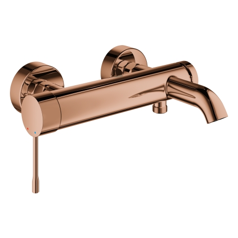 GROHE EH-Wannenbatterie Essence 25250_1 Wandmontage warm sunset