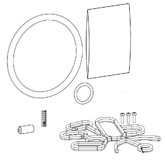 Gruenbeck Servicekit Steuerventil ohne Injektor softliQ:SC/SD/SE