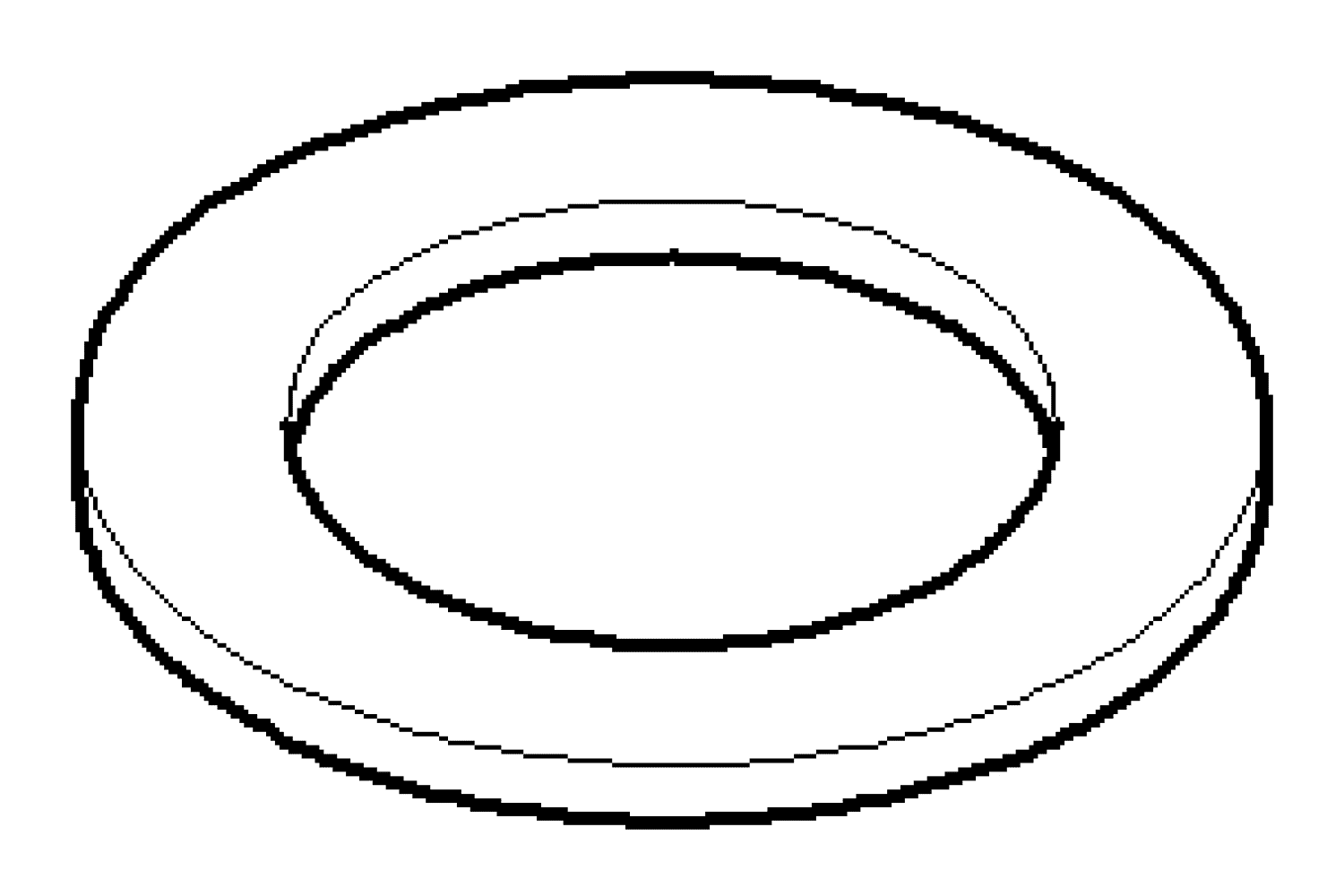 DO Dichtung NBR 70 ERSATZTEILE 091405009 34,0 x 22,0 x 2,0 mm