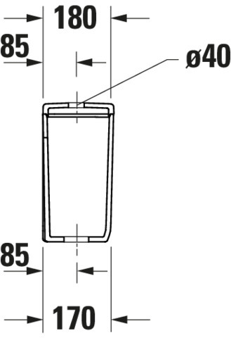 Duravit Qatego Spülk., inkl. IG 4,5/3L Dual Flush,Wasserans.Unten L,Weiß HG,HYG