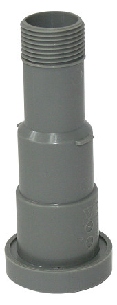 HAAS OHA Multiadapter mit Muffe DN 40, Anschluß 40/32 und 1 Schraubgewinde
